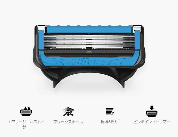 楽天市場】Gillette ジレット【プログライドエアー】電動タイプ 替刃8