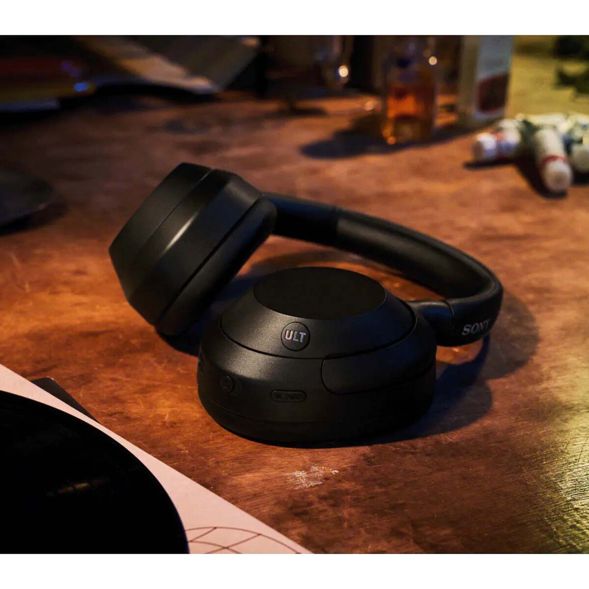 Sony ULT WEAR Over-Ear Wireless Noise-Canceling Headphones - Black