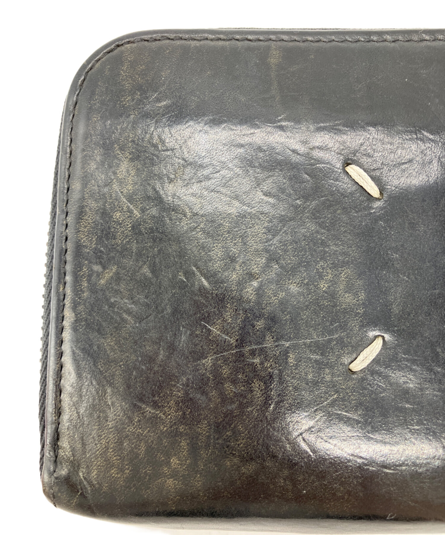 中古・古着通販】Maison Margiela (メゾンマルジェラ) 長財布 ブラック