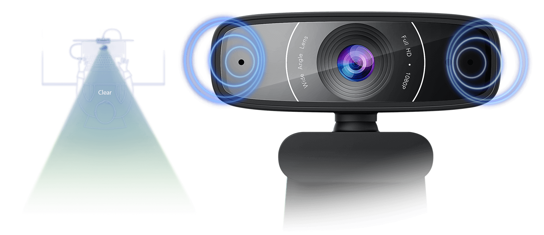 ASUS Webcam C3｜ストリーミングキット｜ASUS 日本
