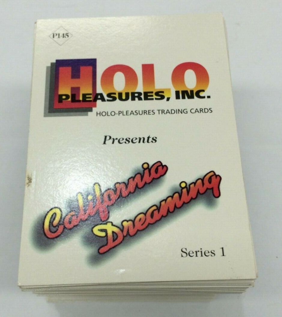 1993 HOLO PLEASURES INC. CALIFORNIA DREAMING TRADING CARD FULL