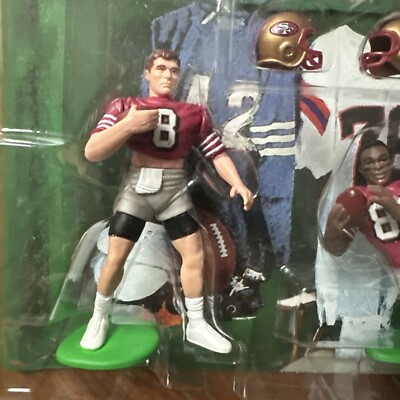 1998 Starting Lineup Steve Young/Jerry Rice San Francisco 49ers