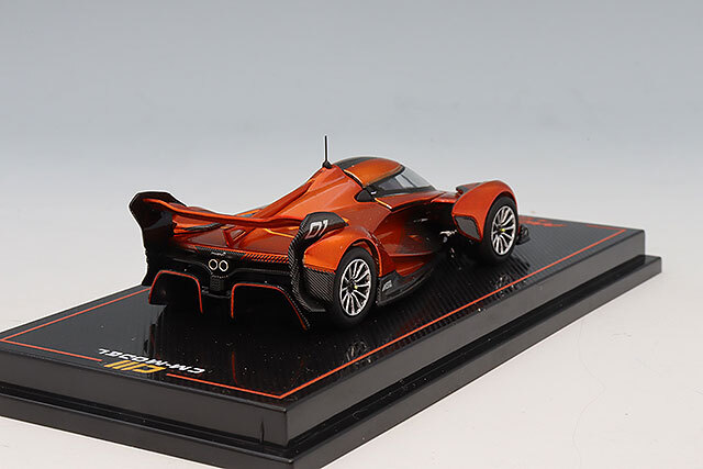 CMモデル 1/64 マクラーレン ソーラス GT メタリックオレンジ