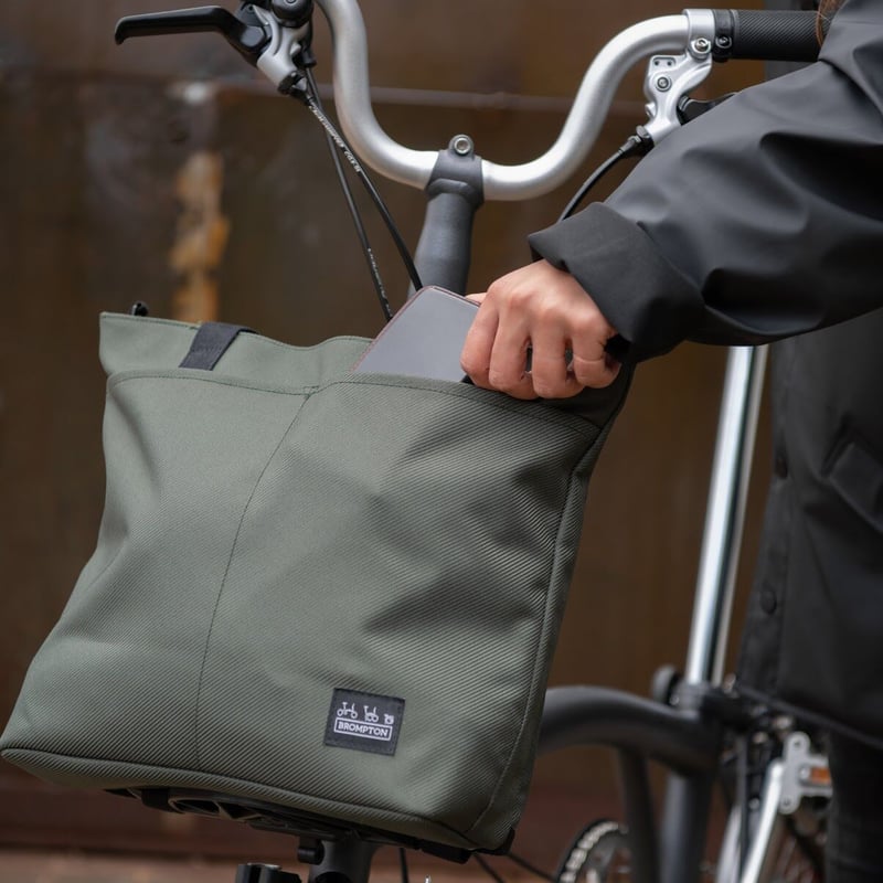 BROMPTON Borough Tote Bag Small in Olive（Tote B
