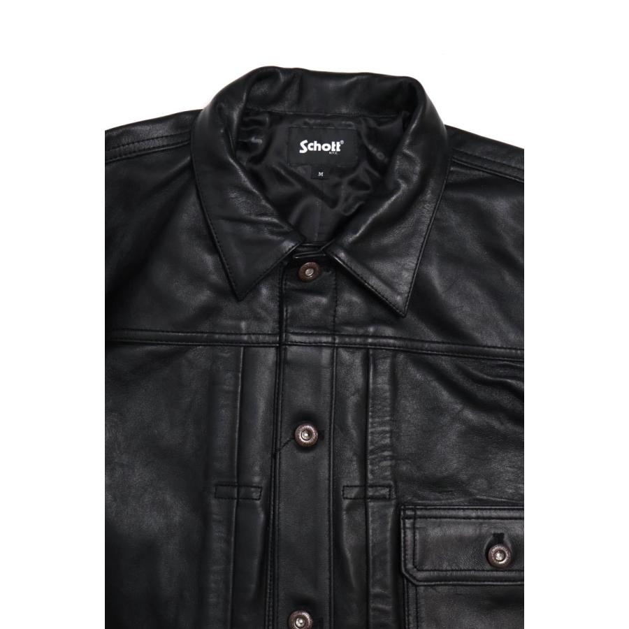 Schott N.Y.C（ショット） メンズ schott SHEEP LEATHER 1st TRACKER