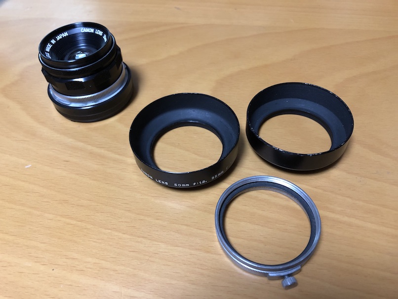 Canon 35mm f2.0 LTM フードの話 – LIFE