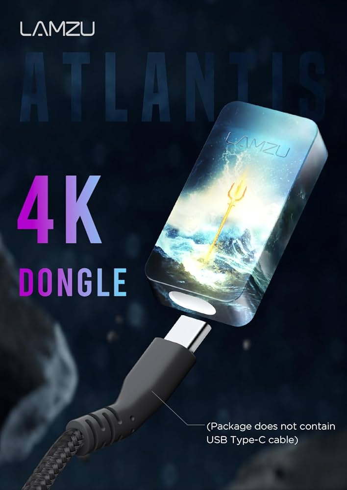 Amazon.co.jp: Lamzu 4K Dongle 対応マウス用4Kドングル Atlantis