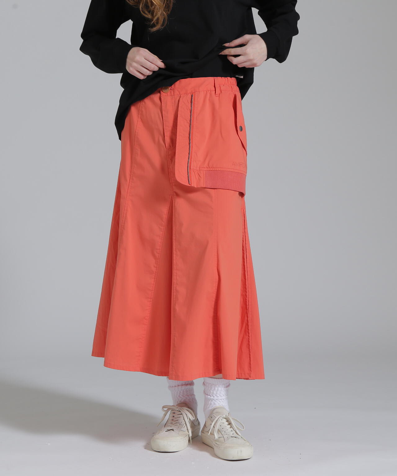 MILITARY MA-1 SKIRT/ミリタリーMA-1スカート | AVIREX