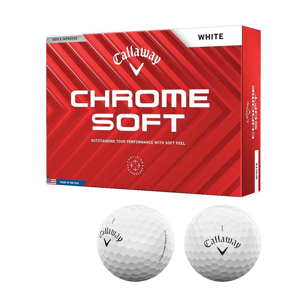 キャロウェイ Callaway 【大特価市】CHROME TOUR X ボール ホワイト 1