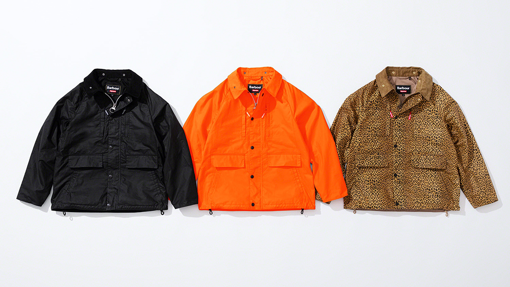 Supreme, Barbour Drop Collaboration of Jackets, Hats and Fanny Packs