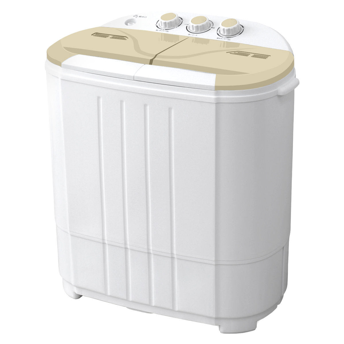 WEIMALL（ウェイモール） 洗濯機 縦型 一人暮らし 3.6kg 小型 ミニ洗濯