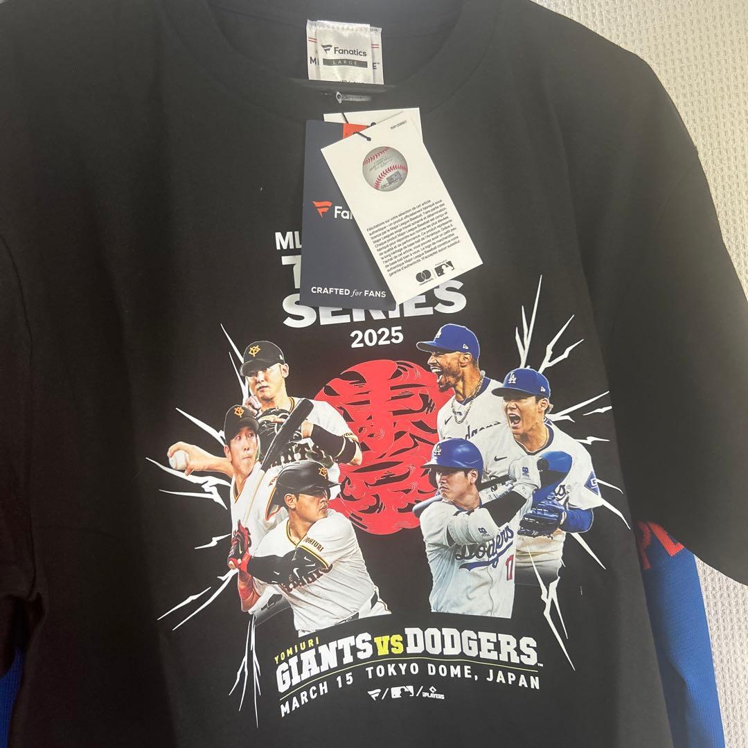 MLB東京シリーズTシャツ【受注生産品】Lサイズ MJ・MLB（MJ・MLB）（キッズ）【MLB 東京シリーズ】野球ウェア