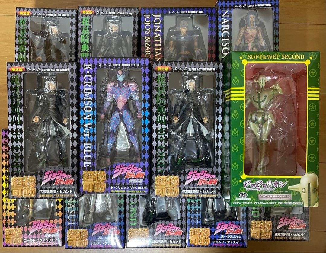 KMG様 ジョジョの奇妙な冒険 他フィギュアまとめ ジョジョの奇妙な冒険の美麗フィギュア、今年の新作は「吉良吉影」と