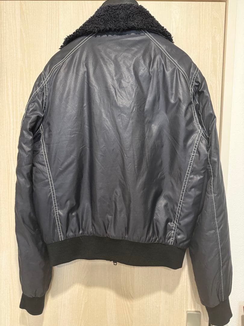 Maison Martin Margielaブラックボアブルゾン 50