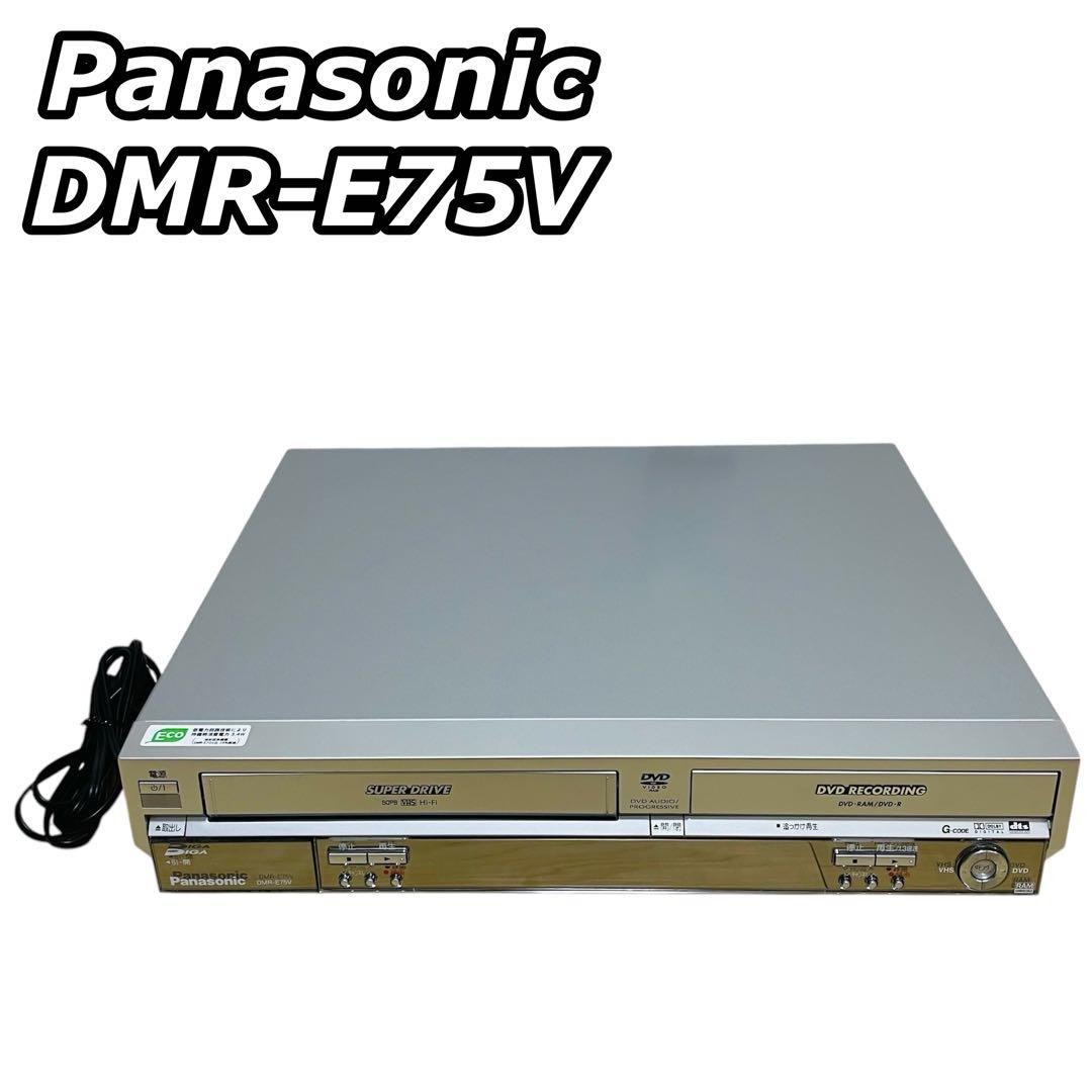 パナソニック DVDレコーダー VHS一体型 DMR-E75V Amazon | パナソニック DVDレコーダー VHSビデオ一体型 DIGA DMR-E75V